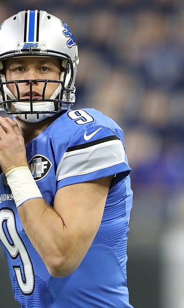 Lions QB Stafford says he's ignoring contract implications